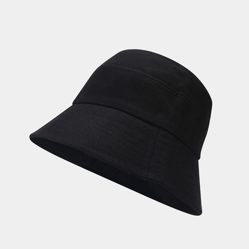 Ženski spomladanski in poletni enobarvni vsestranski sončni klobuk za pare, literarni majhen svež klobuk za umivalnik_voghion.com