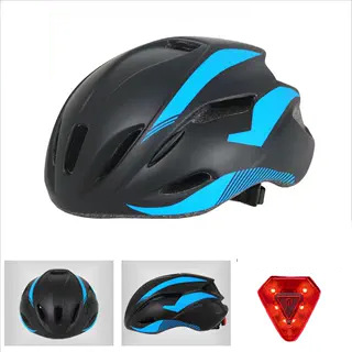 Road car safety helmet riding helmet with taillight_voghion.com