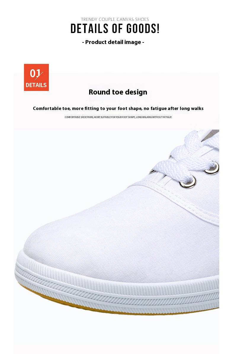 Arbeitsschuhe, Krankenschwesterschuhe, weiße Damenschuhe, rutschfeste, flache Arbeitsschuhe, Slip-On-Freizeitschuhe in Volltonfarbe_voghion.com