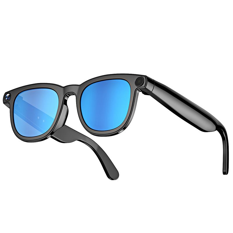 Lunettes intelligentes IA avec caméra HD 800 W, commande vocale, lecture de musique et intégration ChatGPT – Légères et élégantes_voghion.com