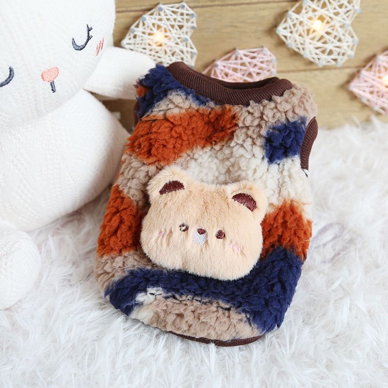 Petstyle Glutinous Rice Dumpling Cute Fluffy Puppy Kitten Clothes Newborn Cat_voghion.com