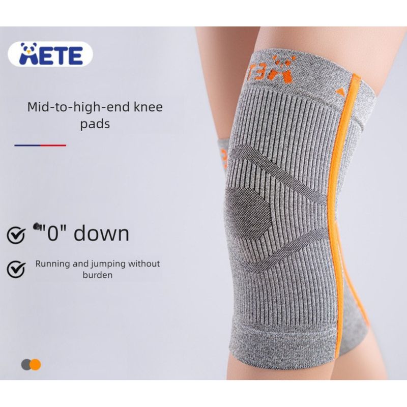 Sports High Elasticity Breathable Comfortable Running Fitness Climbing Professional Support Round Knitted Germanium_voghion.com