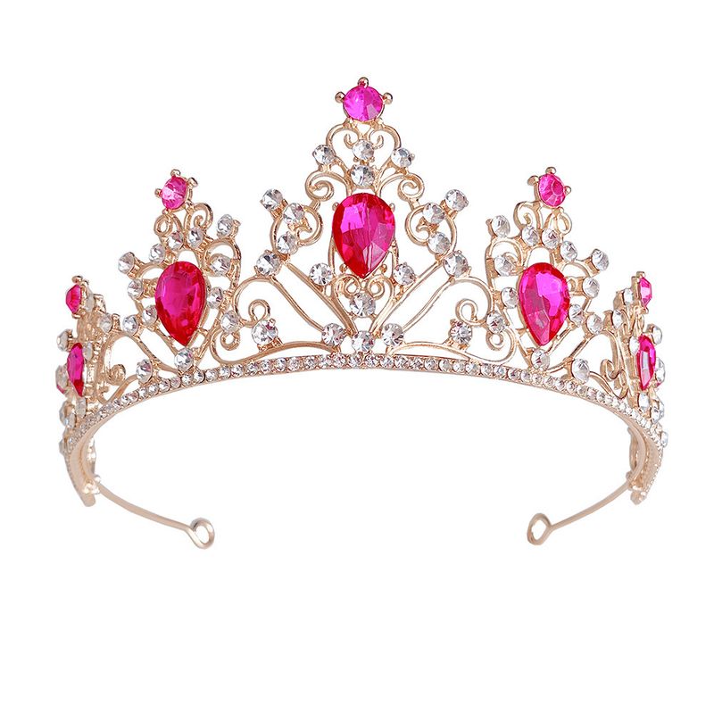Nuovi accessori per capelli da sposa con corona di vendita calda, corona di compleanno transfrontaliera europea e americana, corona di cristallo, copricapo da sposa all'ingrosso_voghion.com