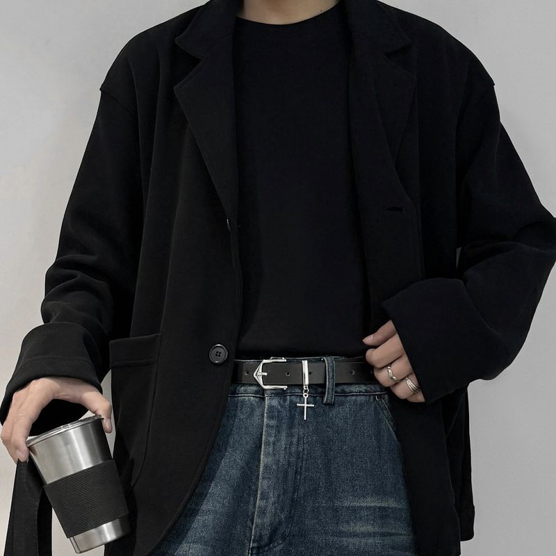 ins Koreanischer Stil Harajuku Retro Distinctive Gürtel Herren All-Match-Gürtel Einfache Studentenanzughose Lässig Trendy für Männer und Frauen_voghion.com