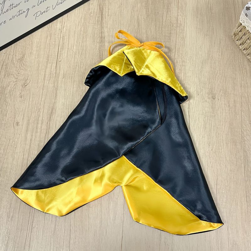 Capa ajustable sin restricciones para disfrazarse de Halloween para gatos y perros pequeños_voghion.com