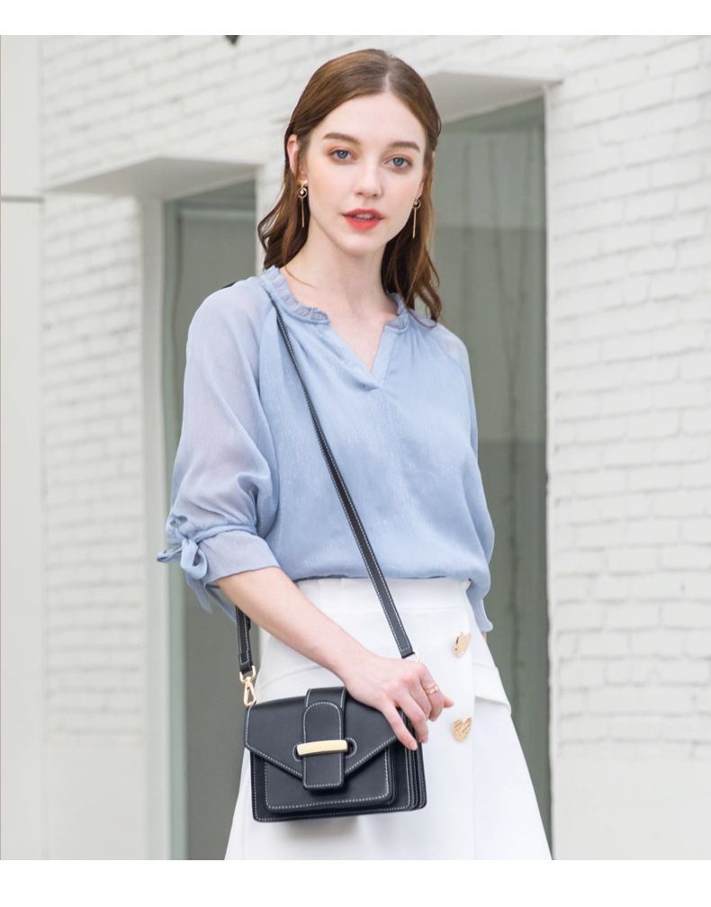 Nuova borsa a tracolla in vera pelle, borsa multifunzionale alla moda coreana, borsa a mano_voghion.com