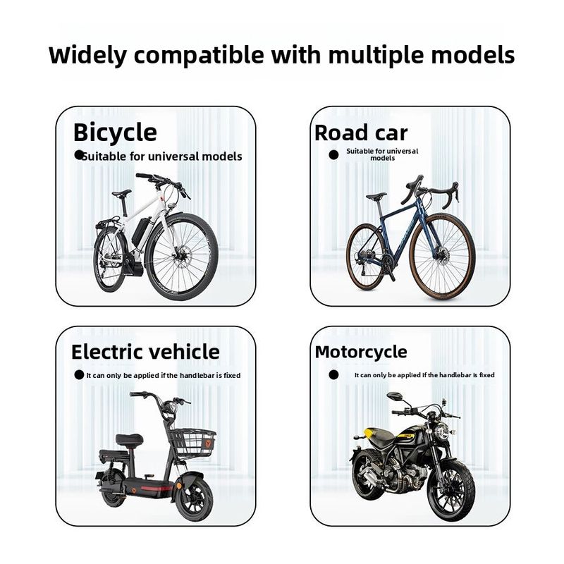 Fahrrad-Rennrad-Mountainbike-Fahrrad-Schießen-Navigation Schnellspanner-Lenkerhalterung Telefonhalter_voghion.com