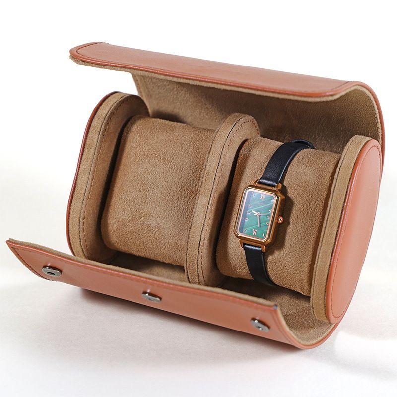 Opbergdoos voor horloges, mechanisch horloge, bescherming, stofdicht, beroemd horloge, leren horlogetas, 1 2 3 cijfers, reistas voor draagbare horloges_voghion.com