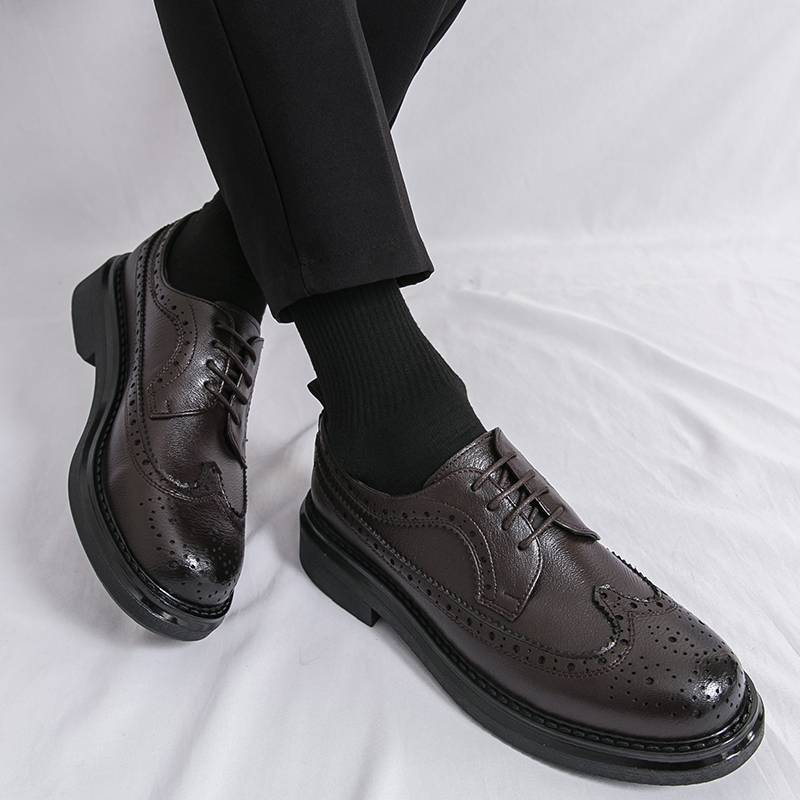 Neue Herren-Übergrößen-Retro-Business-Formal-Mode-Schuhe, britische Casual-Block-Mode-Schuhe_voghion.com