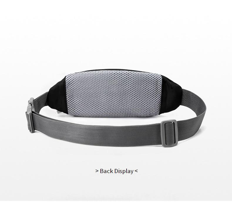 Marsupio ultraleggero in nylon per corsa, viaggi e uso quotidiano - Cinturino regolabile, design multitasche, resistente all'acqua_voghion.com