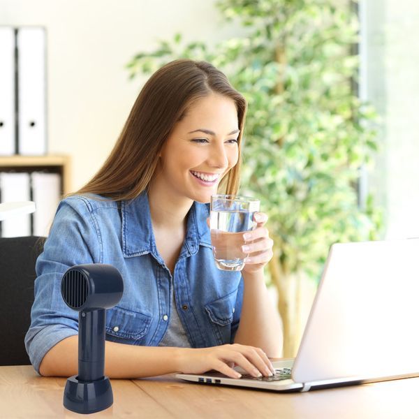 Mini Portable Fan USB Rechargeable Handheld Cooling Fan_voghion.com