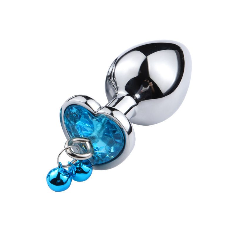 Perline in acciaio inossidabile, plug anale con anelli di cristallo, dildo inseribile, giocattoli intimi per uomini e donne, piccole dimensioni_voghion.com
