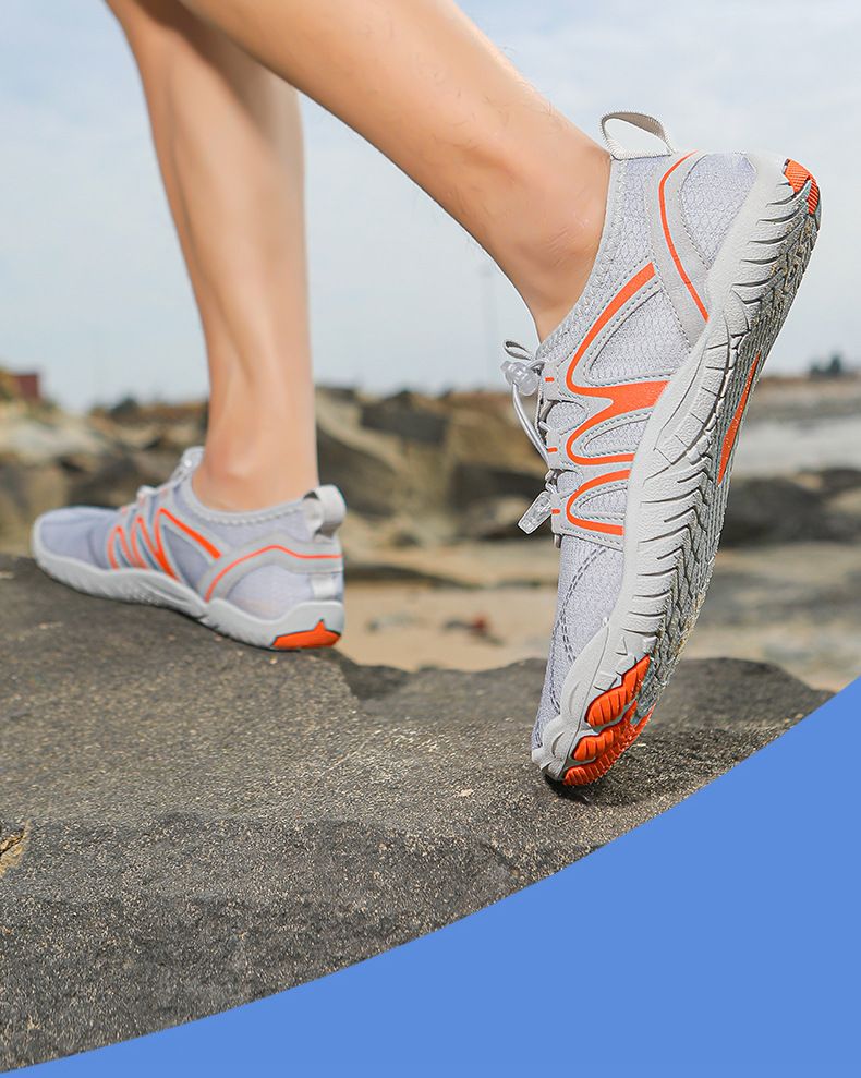 Summer Outdoor Quick-Dry Five-Toe Beach Lightweight Amphibious Water Rafting Non-Slip Stream Trekking Snorkeling Shoes_voghion.com