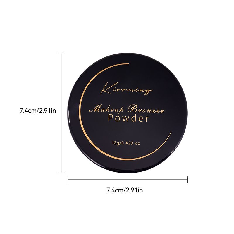 Powder Cake 4 Farben Wasserfester Concealer Aufhellender langanhaltender Make-up ohne Verschmieren Puder_voghion.com