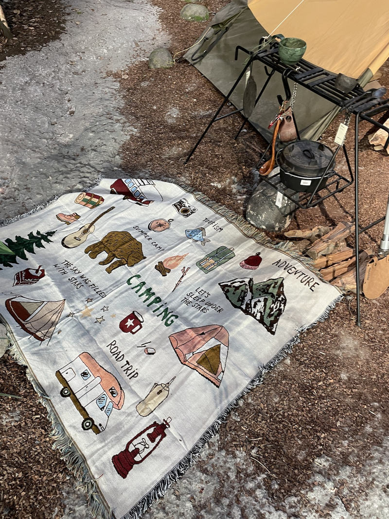 GooseFrol Commercial Cape Blanket Cape Camping RV_voghion.com