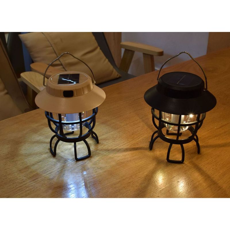Luce portatile solare per esterni multifunzionale da campeggio, luce portatile a lunga durata, luce per cavalli_voghion.com