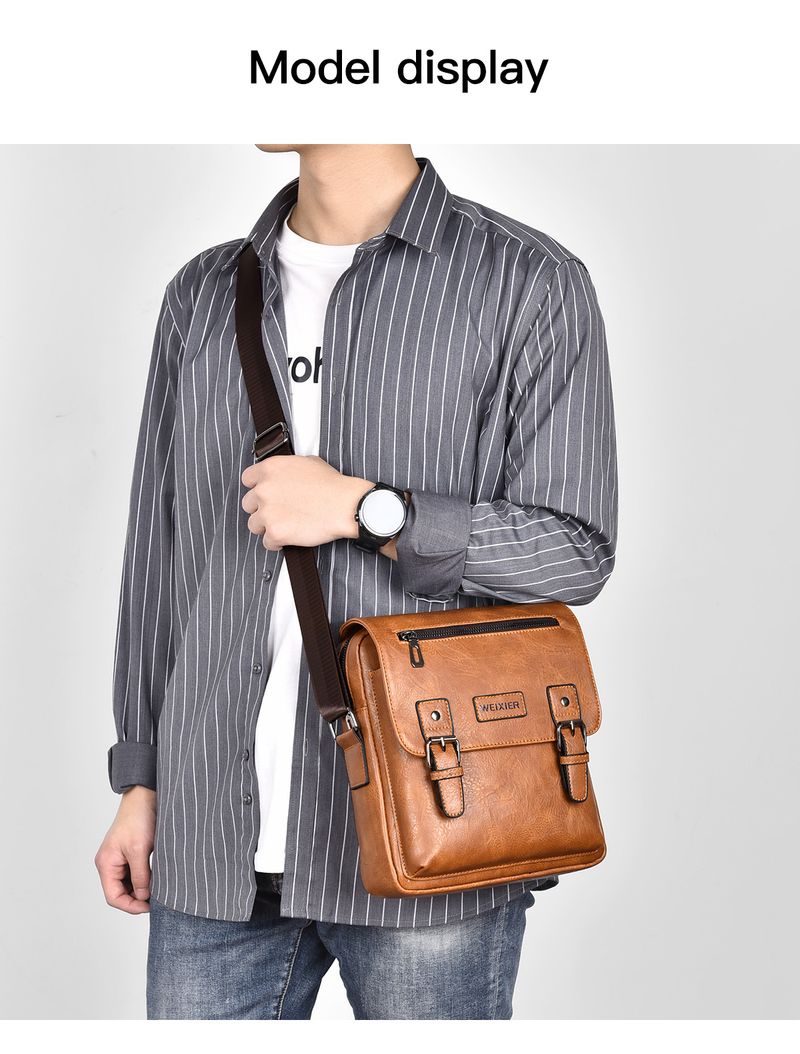 Borsa a tracolla da uomo in tela, borsa a tracolla da uomo di alta qualità, borsa casual di grande capacità, zaino da uomo_voghion.com