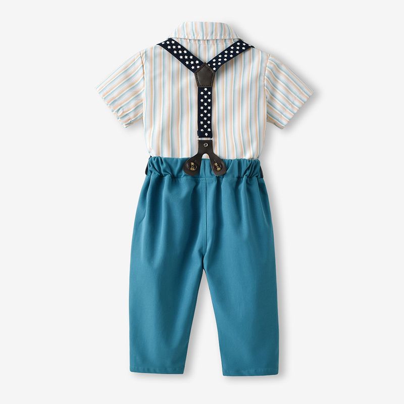 Kinderkleidung Neue sommer jungen kleid kinder kurzarm hemd anzug junge blume mädchen ein jahr alt host leistung kleidung_voghion.com