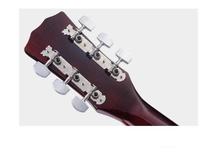 Chitarra folk in legno per studenti, strumento per principianti, da 38 a 41 pollici_voghion.com