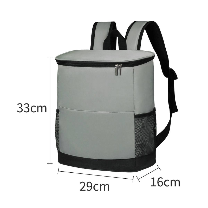 Insulated Backpack Cooler Leakproof Thermal Bag For Camping Beach Work 12-24 Hour Cold Retention_voghion.com