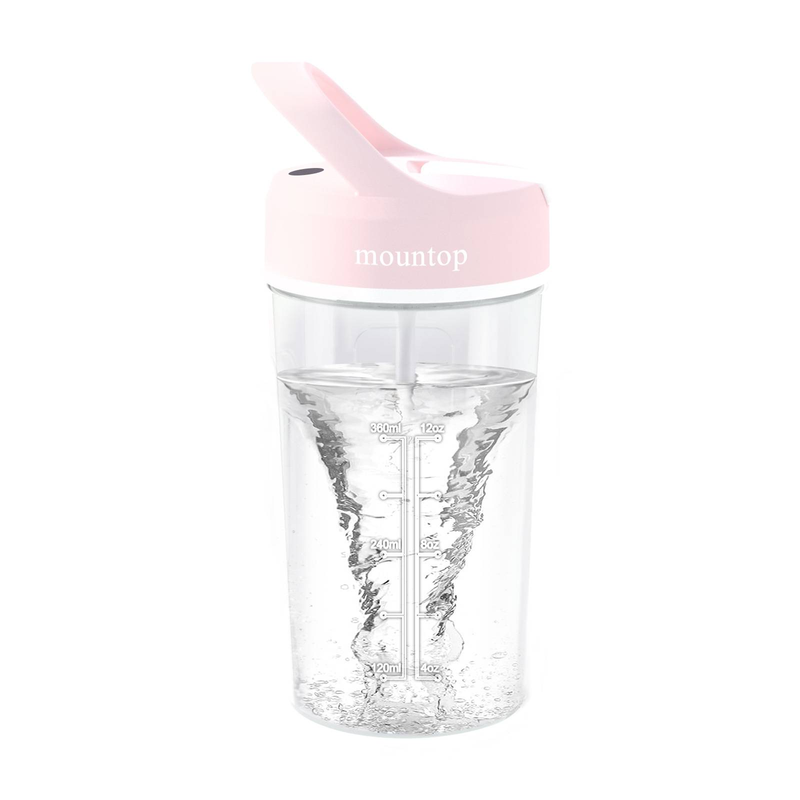 Mountop USB oplaadbare elektrische mengbeker - Automatische shaker voor proteïneshakes, koffie en smoothies, 550 ml, draagbaar en lichtgewicht_voghion.com