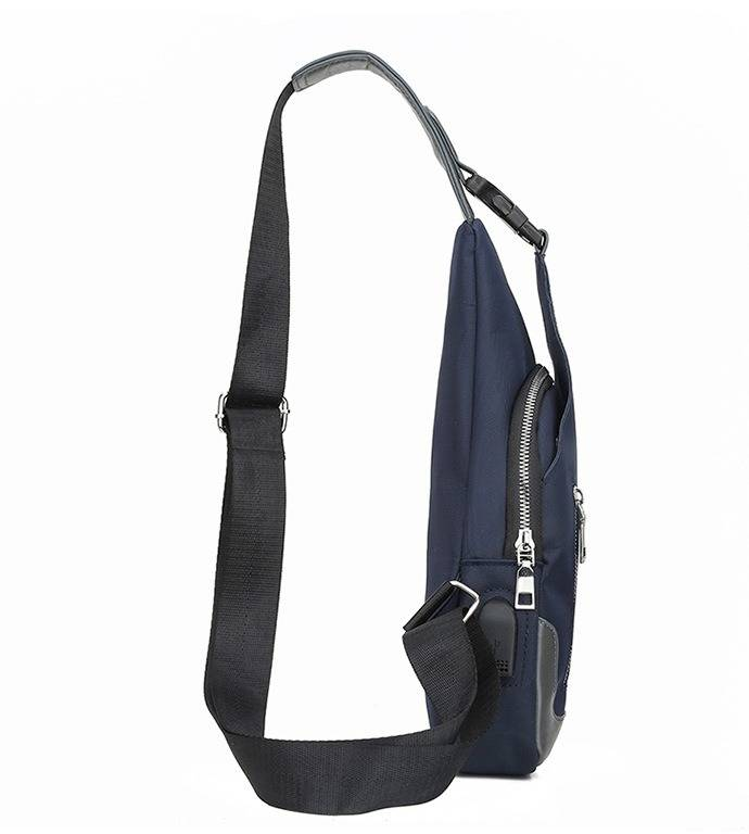 Umhängetasche für Herren mit großem Fassungsvermögen und USB-Ladeanschluss – wasserdichtes Oxford-Gewebe, Design mit mehreren Fächern für Reisen und Arbeit_voghion.com