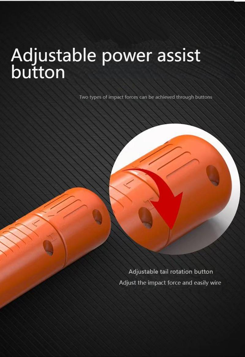 Professional Punch Down Tool For Network Cables, Telephone Wires & Patch Panels - Multi-Function Impact Punching Tool With 2mm Blade & 45° Tip_voghion.com