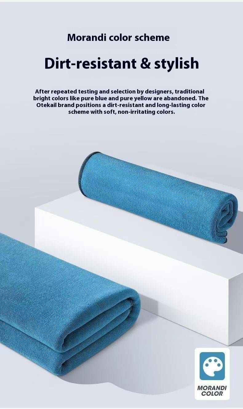 Heavy-Duty Dual-Color Car Wash Towel – Ultra-Absorbent 420GSM Microfiber, Lint-Free, Scratch-Proof For Cars, Windows & Detailing_voghion.com