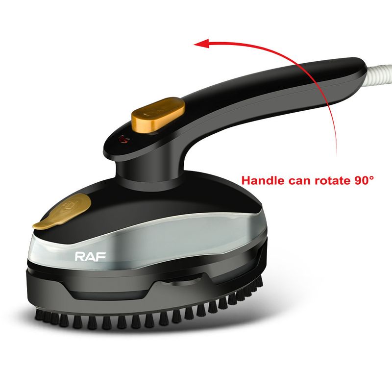 Défroisseur vapeur portatif 2 en 1, fer pliable et portable pour vêtements secs et humides, double usage, 1 200 W, norme européenne_voghion.com