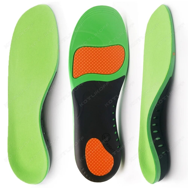 Bescht EVA Orthopädesch Sole Insoles Fir Pad X / O Typ Been Korrektioun Flat Foot Arch Support Sportschuhe Insert_voghion.com