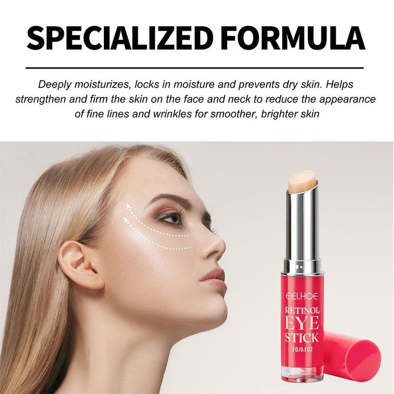 Retinol Cream Lightening Dark Circles Firming Skin Instant Eye Repair Serum Stick for women Women Eyes Care_voghion.com