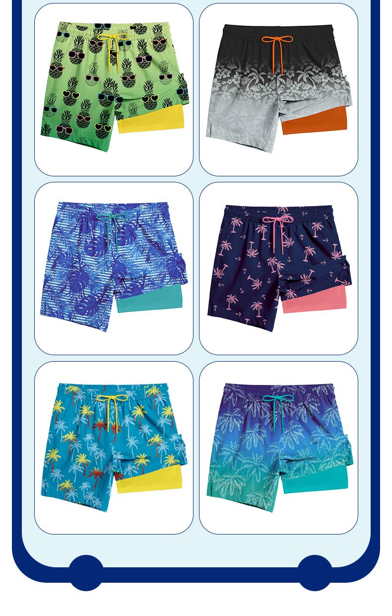 Vêtements pour hommes, maillots de bain d'extérieur à séchage rapide, shorts pour hommes pouvant être portés à l'extérieur_voghion.com
