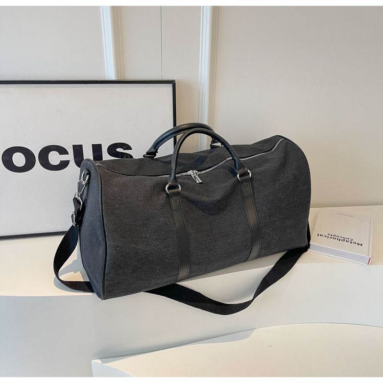 Nowy styl przenośnej torby podróżnej na krótkie odległości, lekka torba bagażowa męska o dużej pojemności, wojskowa, zielona, płócienna, duża torba sportowa, torba fitness_voghion.com