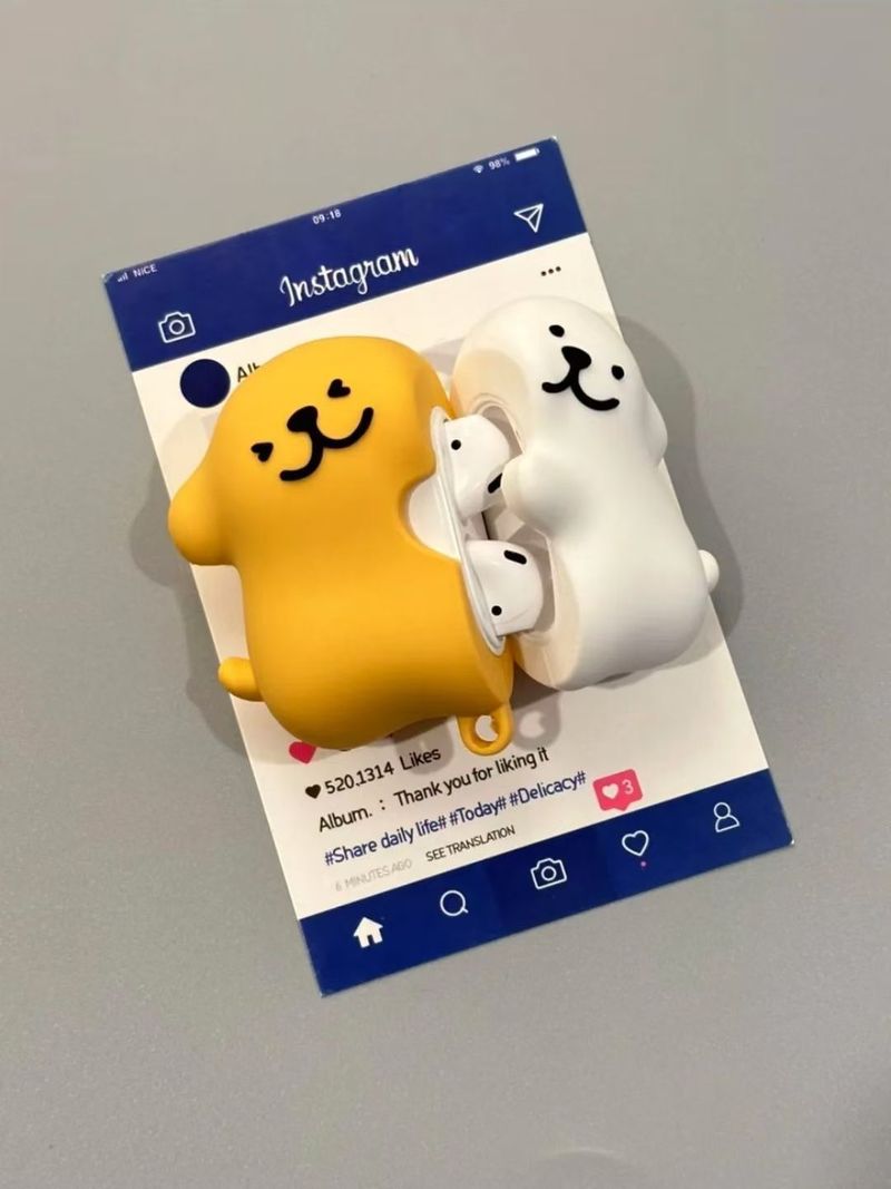 Creative Embrace Line Puppy Pro2 Protective 1/2 Earphone Case 3rd Generation New_voghion.com