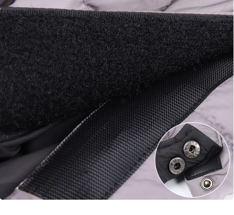 Hundekleidung Herbst und Winter reflektierende wasserdichte Welpen-Daunenjacke Winter dicke Vierbeiner-Kleidung Haustier-Baumwollkleidung_voghion.com