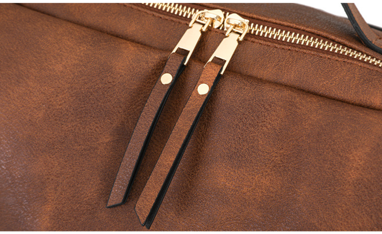 Women's Bags New women's backpack retro style backpack multifunctional PU fashion women's bag travel function backpack batch bag_voghion.com