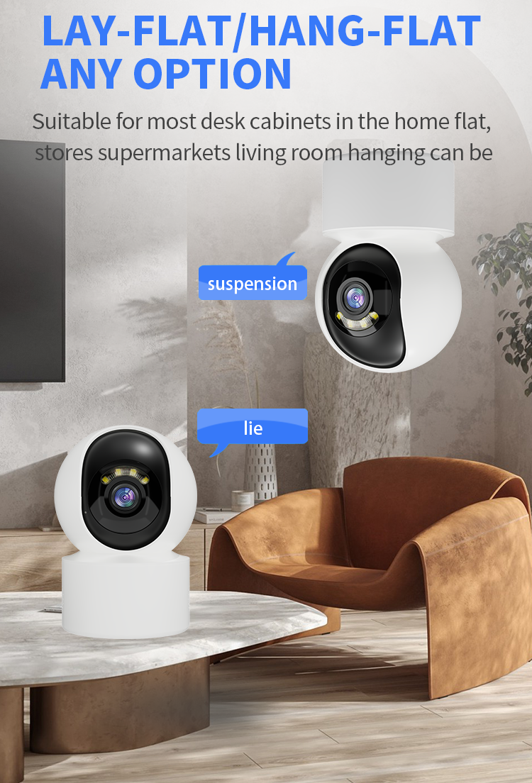 Indoor Baby Monitor Camera, Wireless, Home-use, HD Night Vision, WiFi Camera, Cross-border Monitor_voghion.com