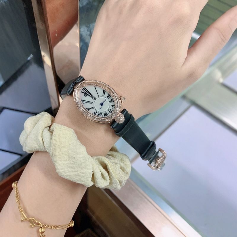 Orologio da donna di lusso di alta gamma, di alta qualità, con cinturino ovale in pelle, quadrante antistrappo, 2025_voghion.com