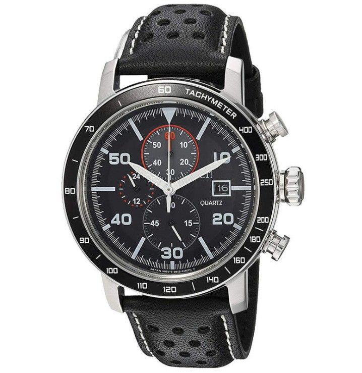 Men's Quartz Multifunctional 6-pin Chronograph Watch Comes With A Free Packaging Box_voghion.com