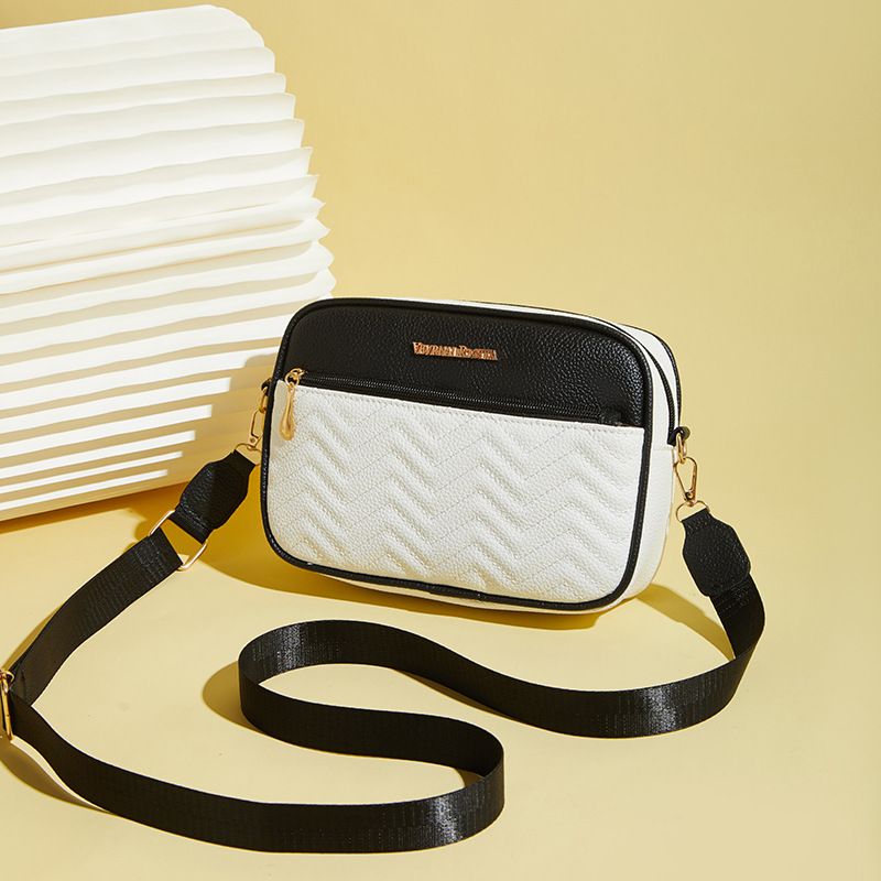 Double Layer Square 2025 VR New Women's Office Commute Crossbody Small Shoulder Bag_voghion.com