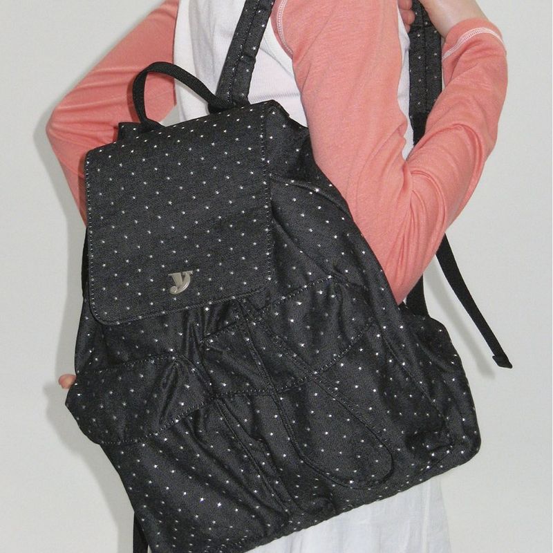 Star Polka Dot Large-capacity Commuter Backpack Korean Women's Bag_voghion.com