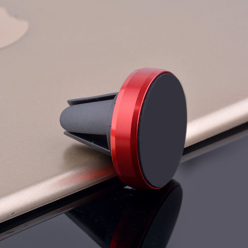 Holder Magnetic Car Air Conditioning Vent Phone Mount Clip-on Universal Suction Cup Type_voghion.com