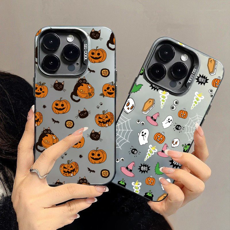 Custodia per telefono alla moda a forma di zucca di Halloween per Xiaomi Redmi Note 13 Pro 4G Note 12 11 Pro Plus 5G 11S 10S 12S 10 13C 4G Cover_voghion.com