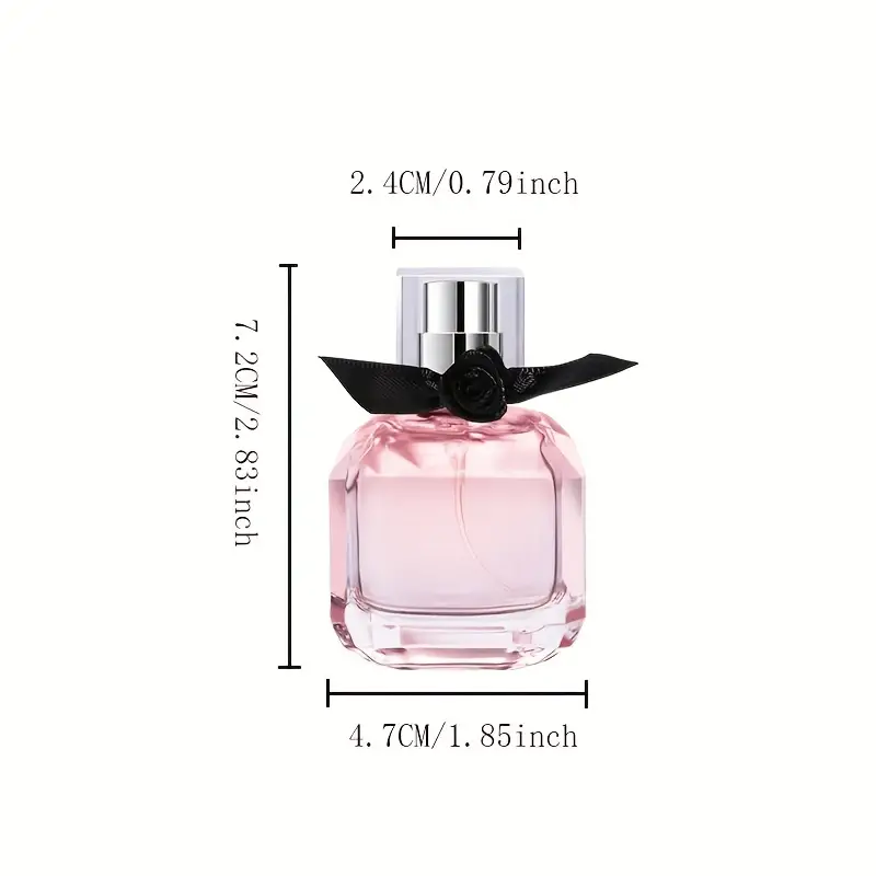 Eau de toilette sprayset med presentförpackning, uppfriskande och långvarig doft med blommiga frukt- och vaniljdofter, parfym för dejting och fester_voghion.com