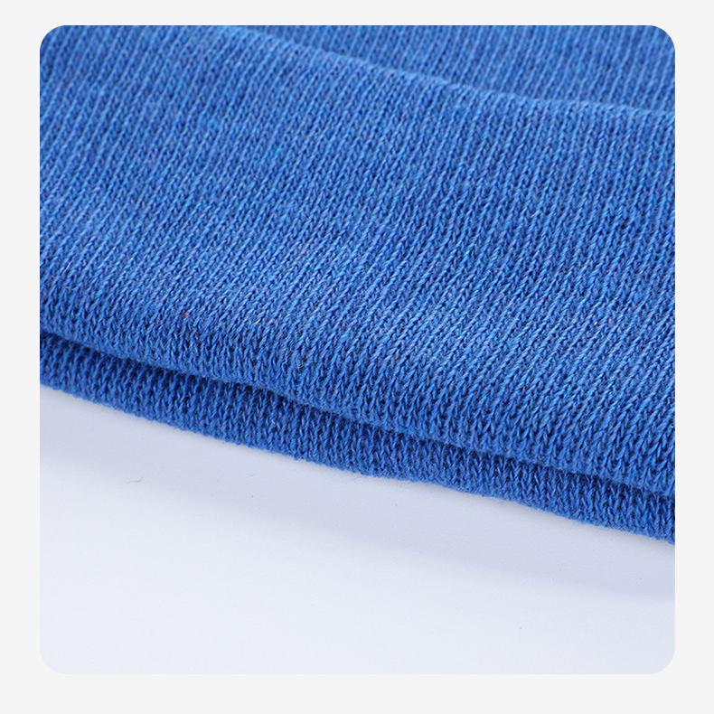 Unisex strikkelue Ensfarget flat lue Høst/vinter lue Vintage kuppel varm utendørs pullover lue Kul lue_voghion.com
