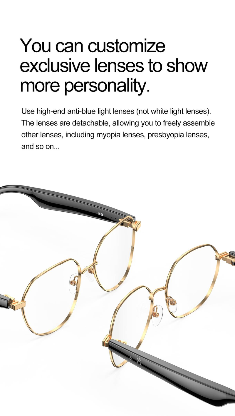 W100B Smart Glasses: HD AR Display, 10Hr Battery & Voice Control - Premium WearableTech For Professionals_voghion.com