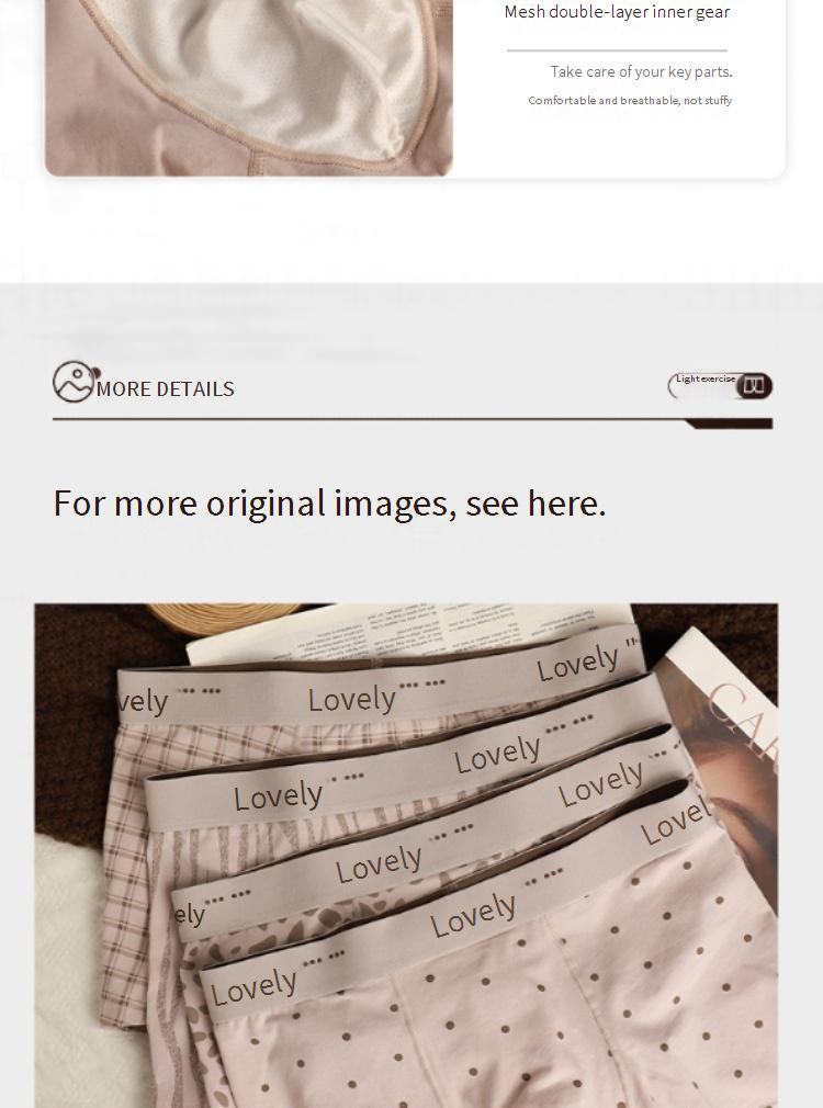 Herrenunterwäsche Leopard Dot Bequeme Boxershorts aus Baumwolle Mittelhohe Jungenshorts Trendy_voghion.com