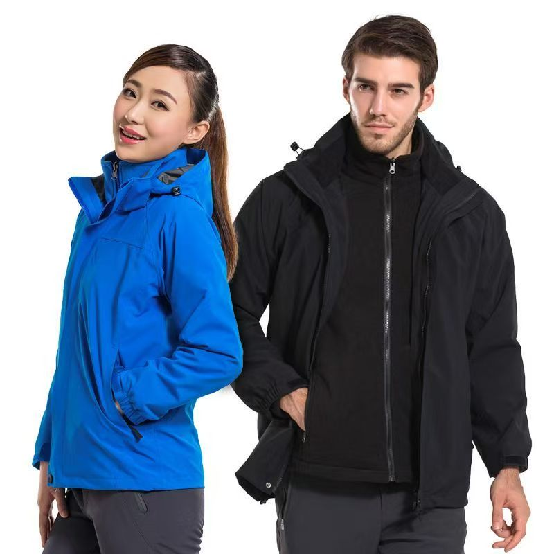 NOKO-Waterproof Outdoor Solid Color Jackets For Men And Women, Two-piece Workwear, Custom Ski Suits With Embroidery_voghion.com