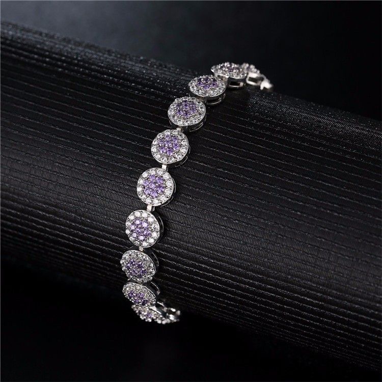 Yiwu Bijouen Fabréck direkt Bracelet Export Bijouen Voll Diamant Zirkon Bracelet waarm Verkaf_voghion.com