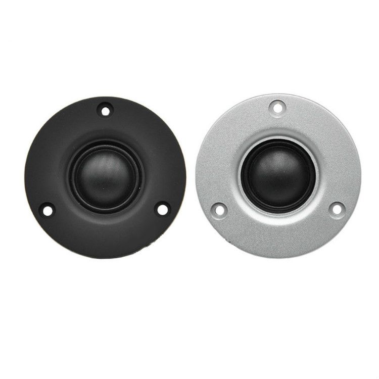 Tenghong 2pcs 4Ohm 60W Audio Treble Speaker 25 Core Silk Film Fever Sound Hifi Tweeter Loudspeaker Car With Heatsink DIY_voghion.com